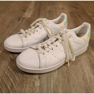 Adidas Stan Smith Women's 7 1/2 White with Tie-Dye Shoes
